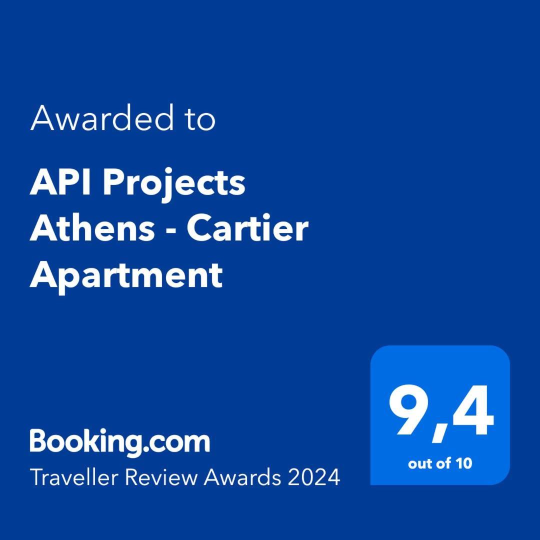Api Projects Athens - Cartier Apartment Dış mekan fotoğraf